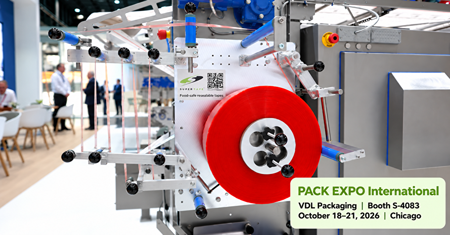 Doypack refermable avec Supertape présenté au PACK EXPO 2026