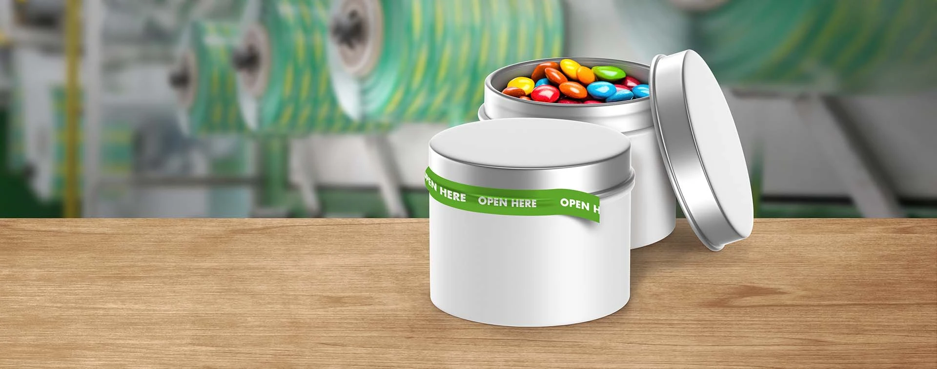 Ruban de fermeture circulaire