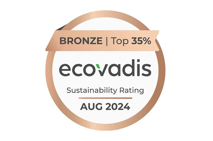 Reconnu par EcoVadis