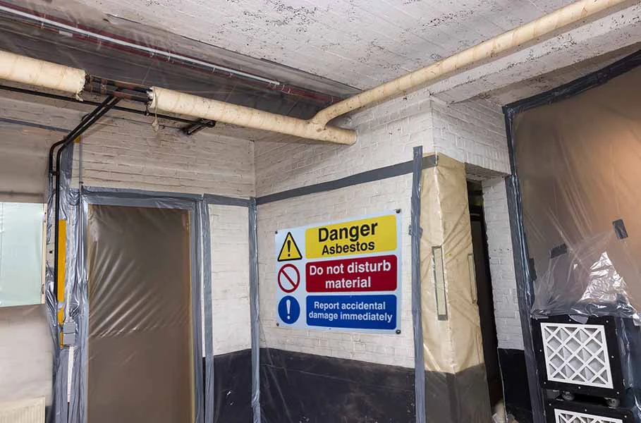 Ruban pour le retrait de l'amiante